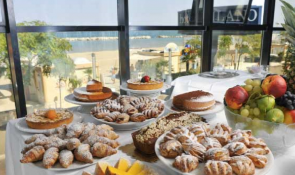 Ricca colazione a buffet